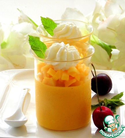 Mango mousse