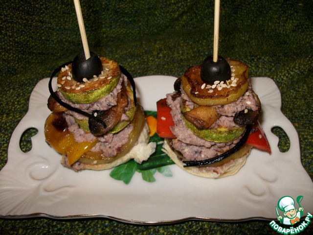 Постная овощная закуска