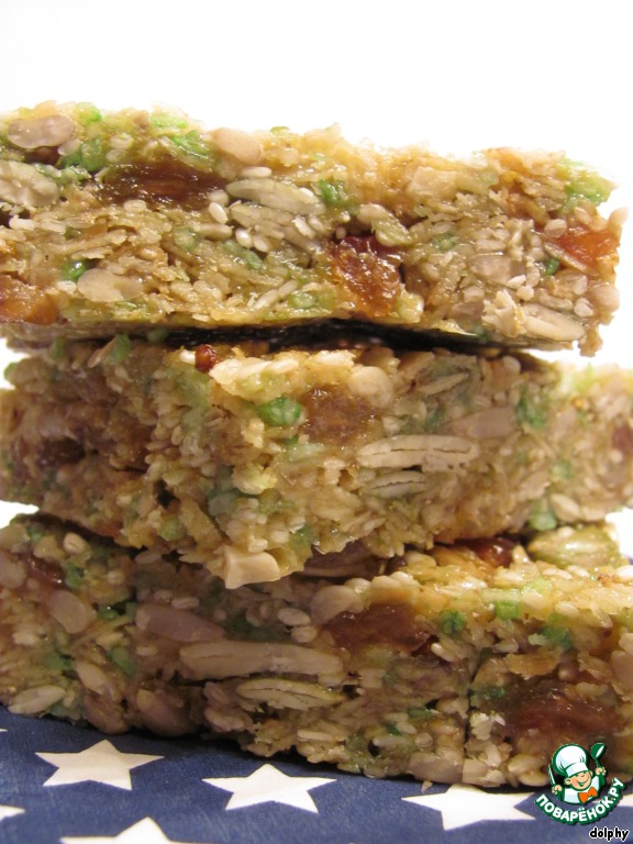 Homemade muesli bars