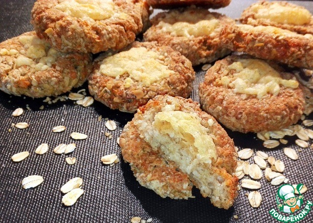 Cheese cookies-oatmeal