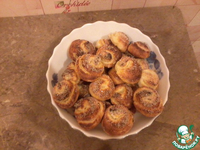 Cheese rosettes