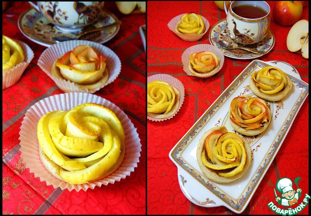 Apple roses