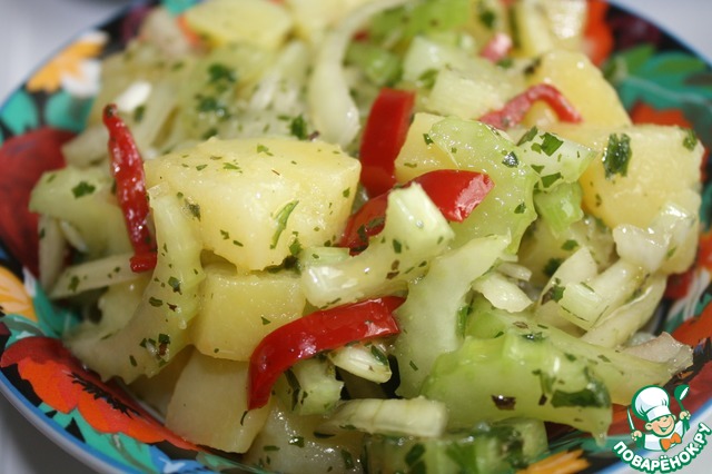 Potato salad in Arabic