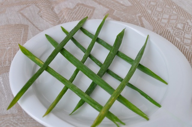 Mushrooms with lentils in French