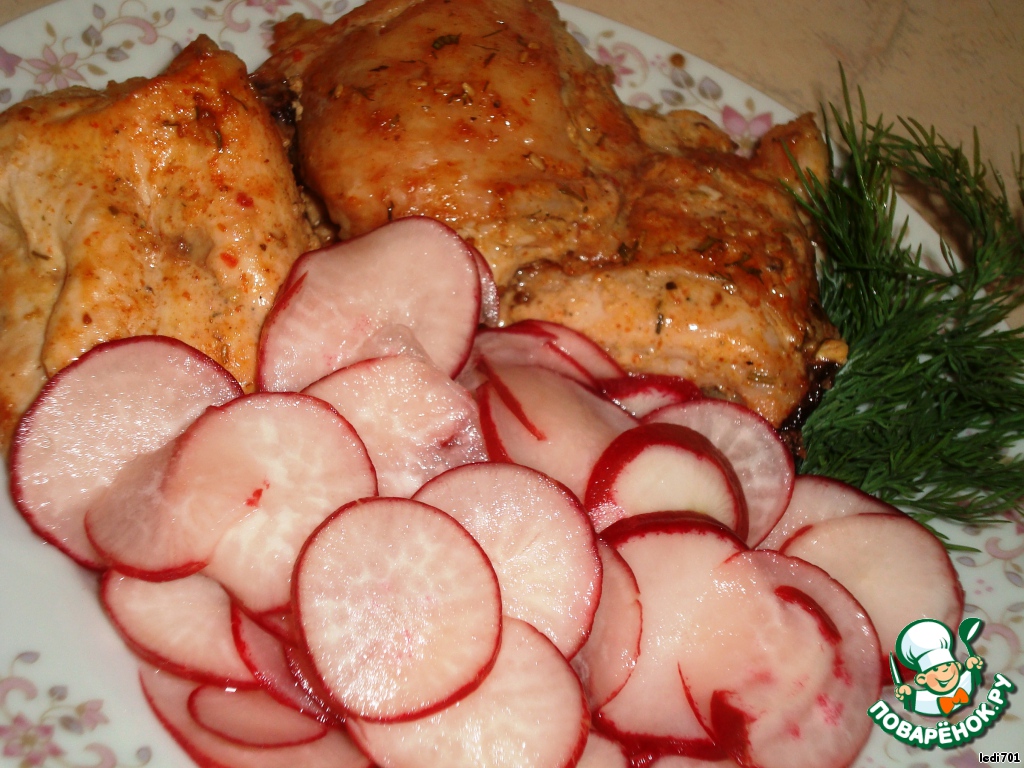 Маринованный редис