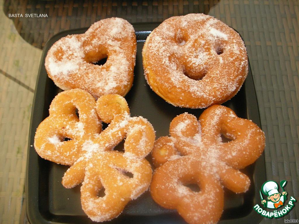 Curly donuts