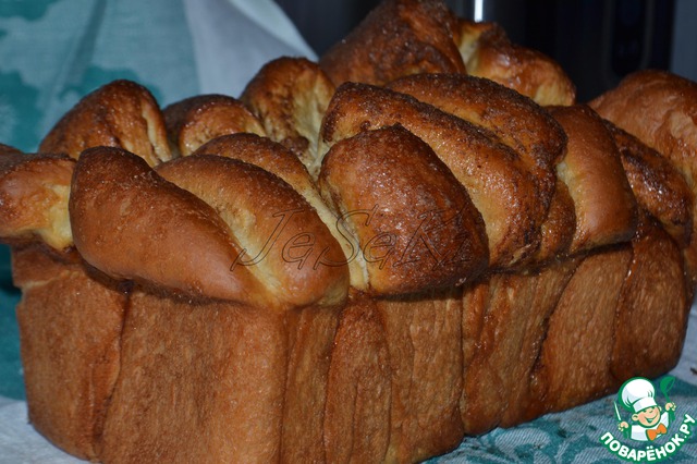 Air bread with cinnamon