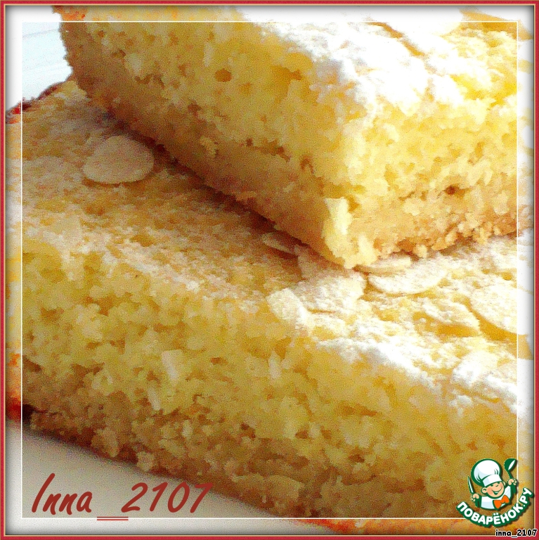 Lemon-coconut cake