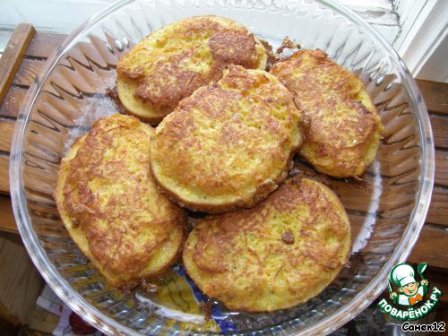 Горячие бутерброды с морковью и картофелем