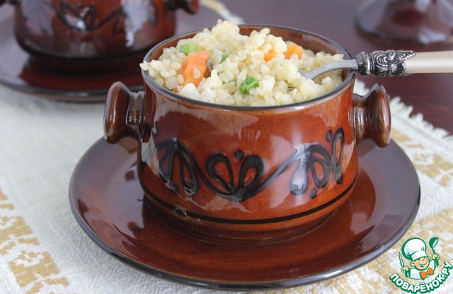 Bulgur with vegetables