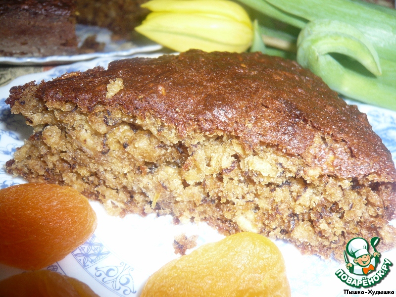 Banana-oatmeal cake 