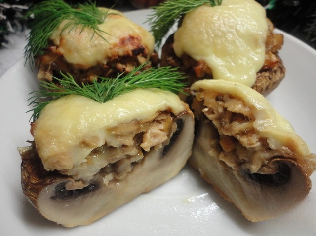 Mushrooms stuffed