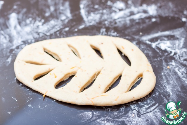 Christmas olive crumpets