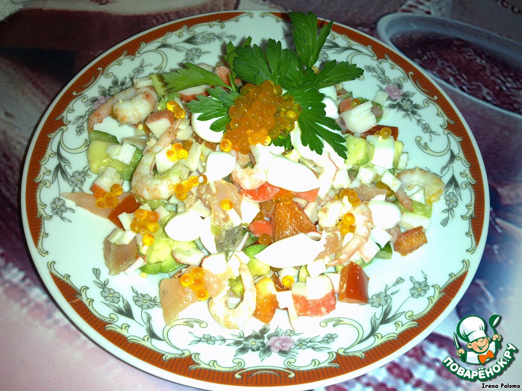Новогодний салат 