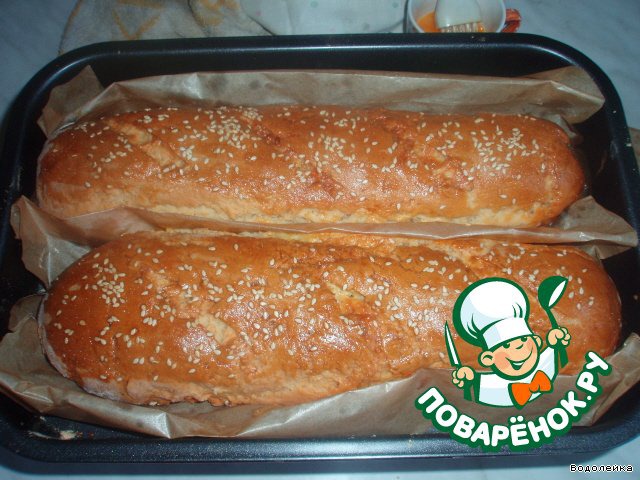 Cheese baguettes