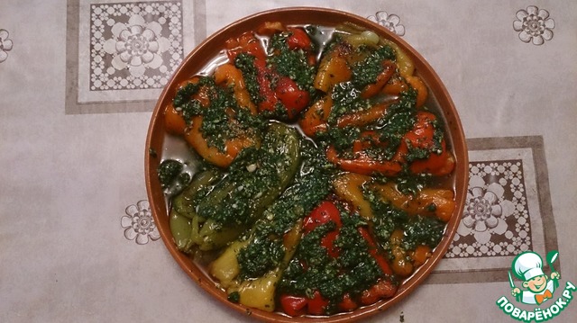Жареные перцы на закуску