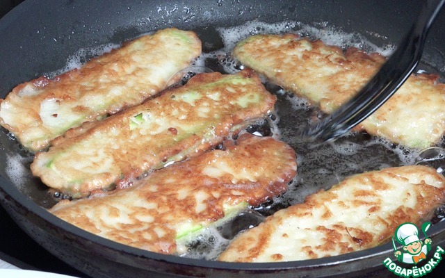 Кабачки в кляре