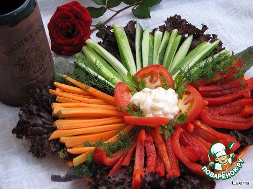 Овощные палочки 