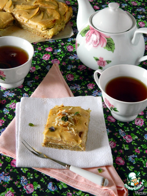 Oatmeal Apple pie and banana filling