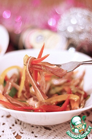 Pig ears with soy sauce