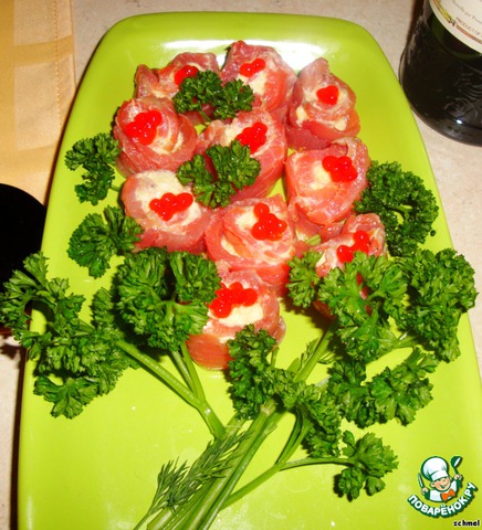 Salmon rolls