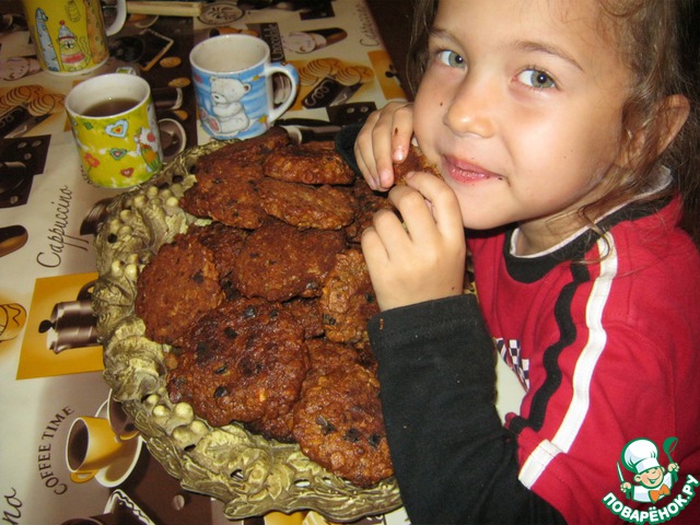 Delicious oatmeal cookies