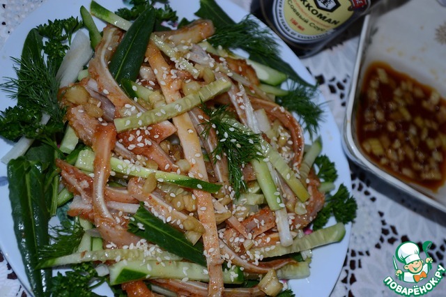 Pork ears in soy sauce