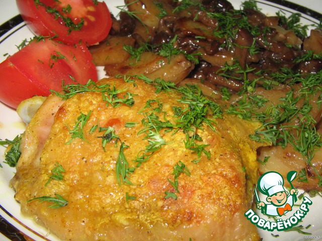 Chicken in kefir marinade Carrieton