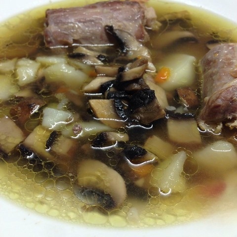 Bavarian mushroom soup
