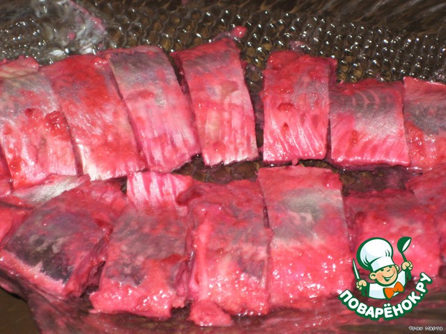 Herring in a spicy marinade