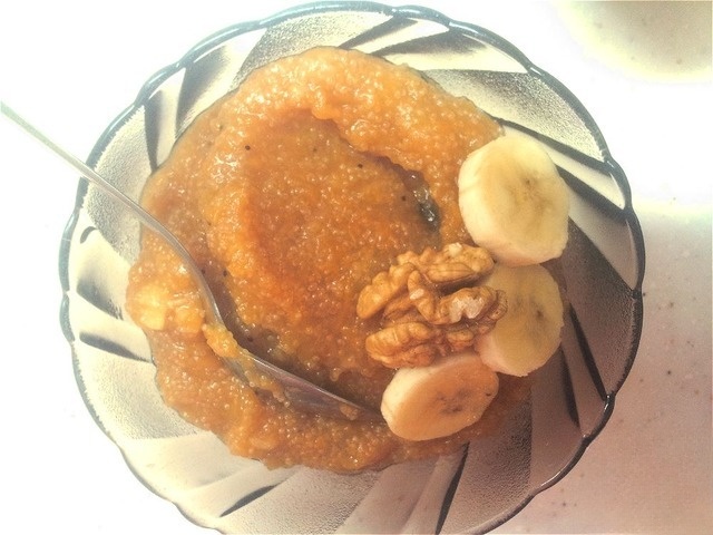 Тыквенно-амарантовая каша