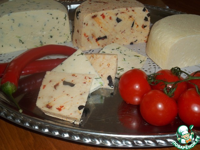 Homemade cheese