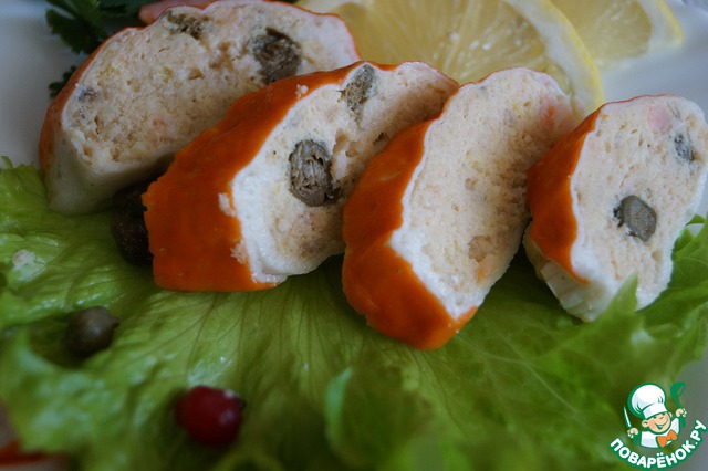 Fish sausages