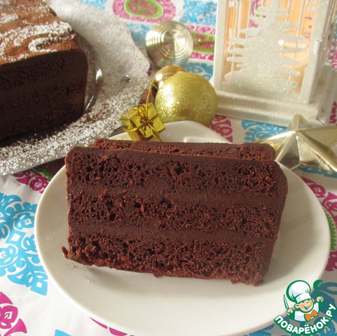 Spicy chocolate terrine