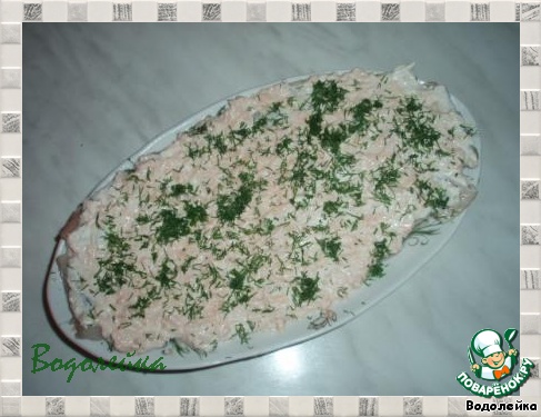 Herring in sour cream and Apple sauce