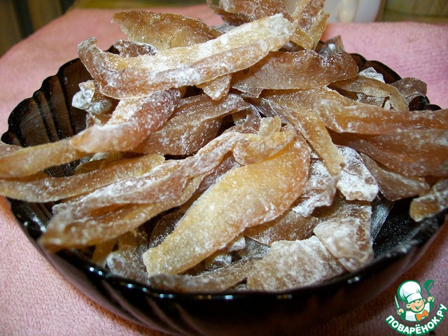 Candied pears