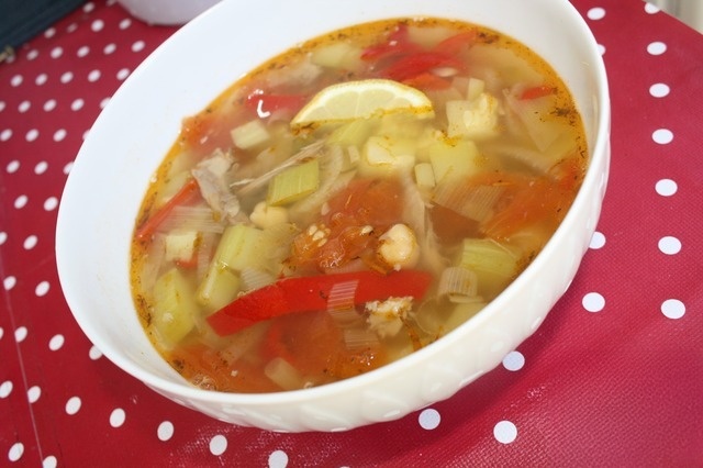 Суп с кабачками 