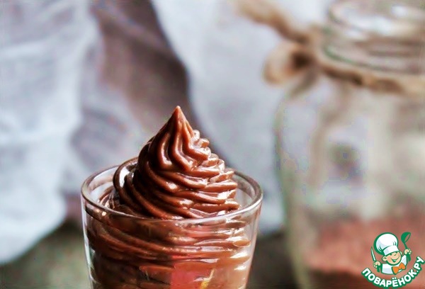 Chocolate avocado mousse