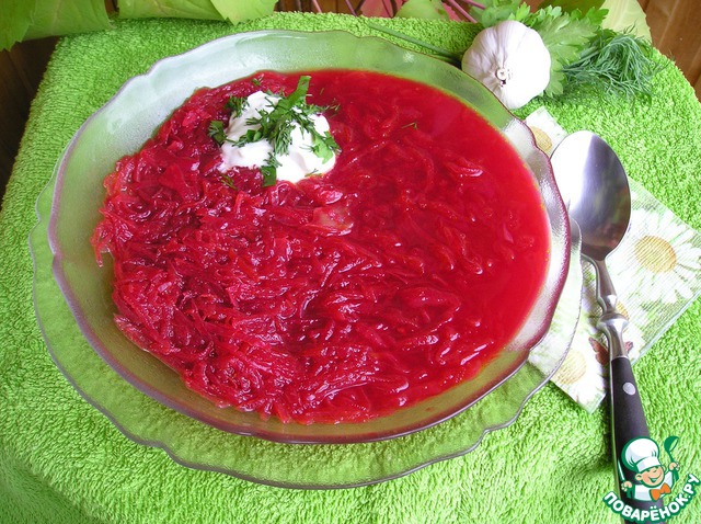 Beet soup from Irma and Marion Rombauer