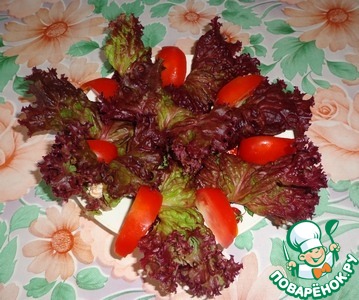 Rolls of lettuce 