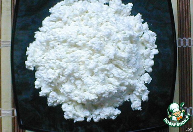 Cottage cheese-cottage cheese