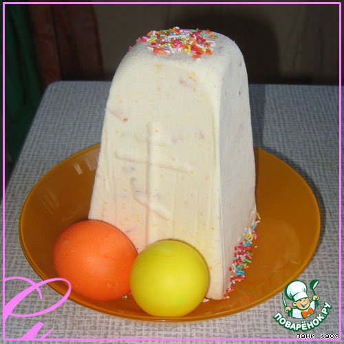 Easter cottage cheese without oil