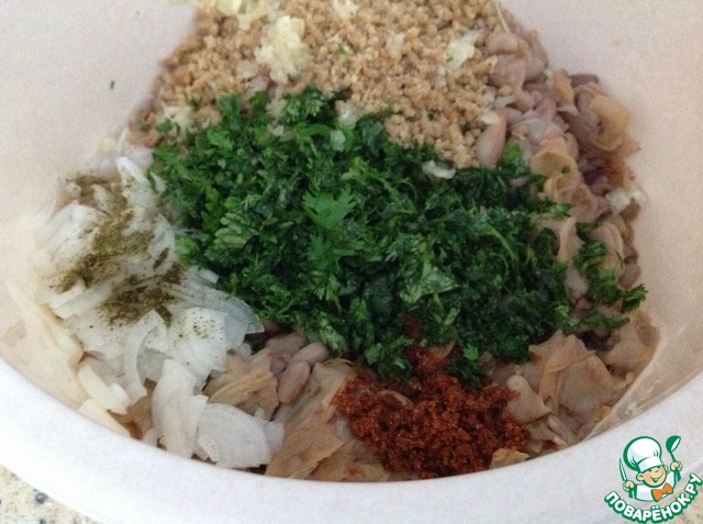 Пхали из стручковой фасоли