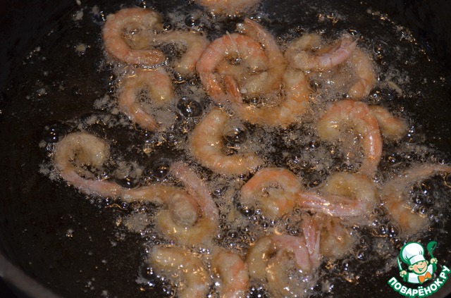 Crispy shrimp 