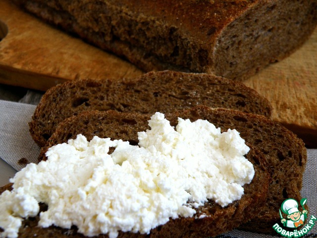 Rye bread with malt