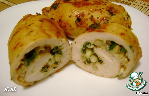 Chicken rolls 