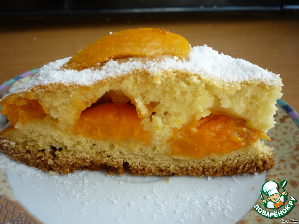 Apricot pie