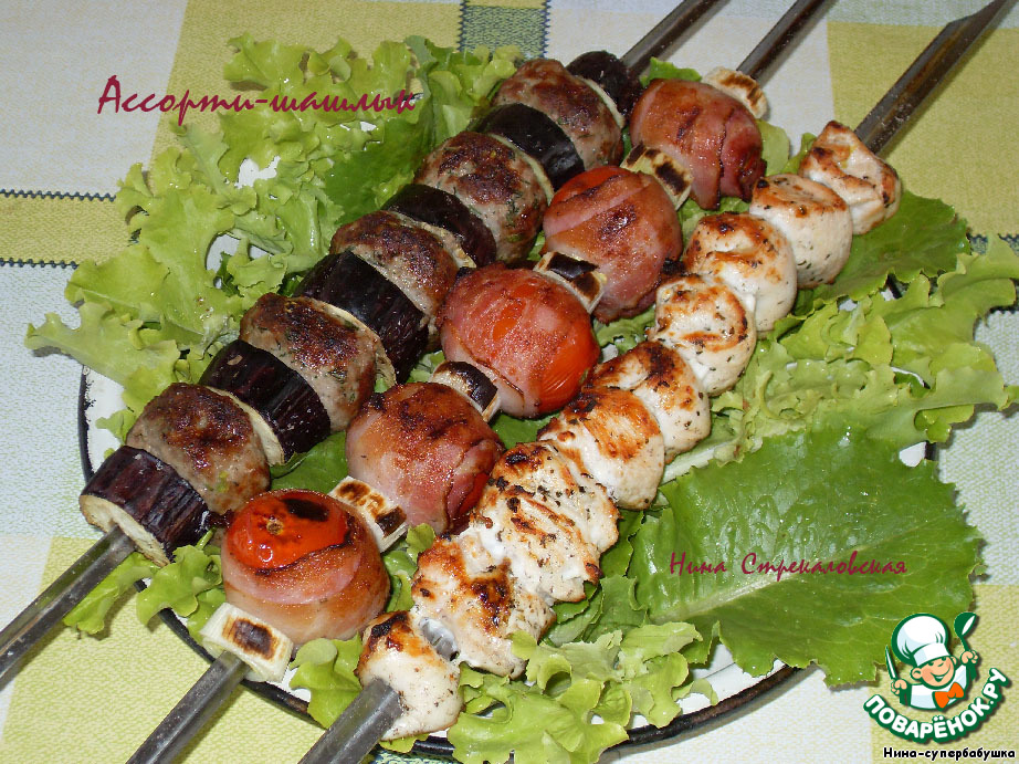 Meats-shish kebab