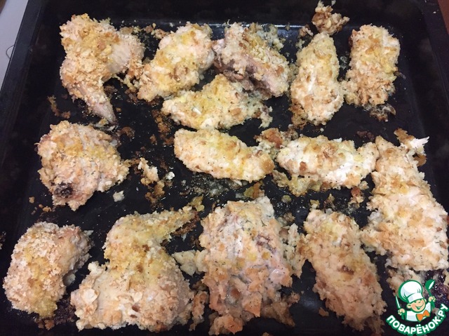 Chicken in breadcrumbs from James Oliver