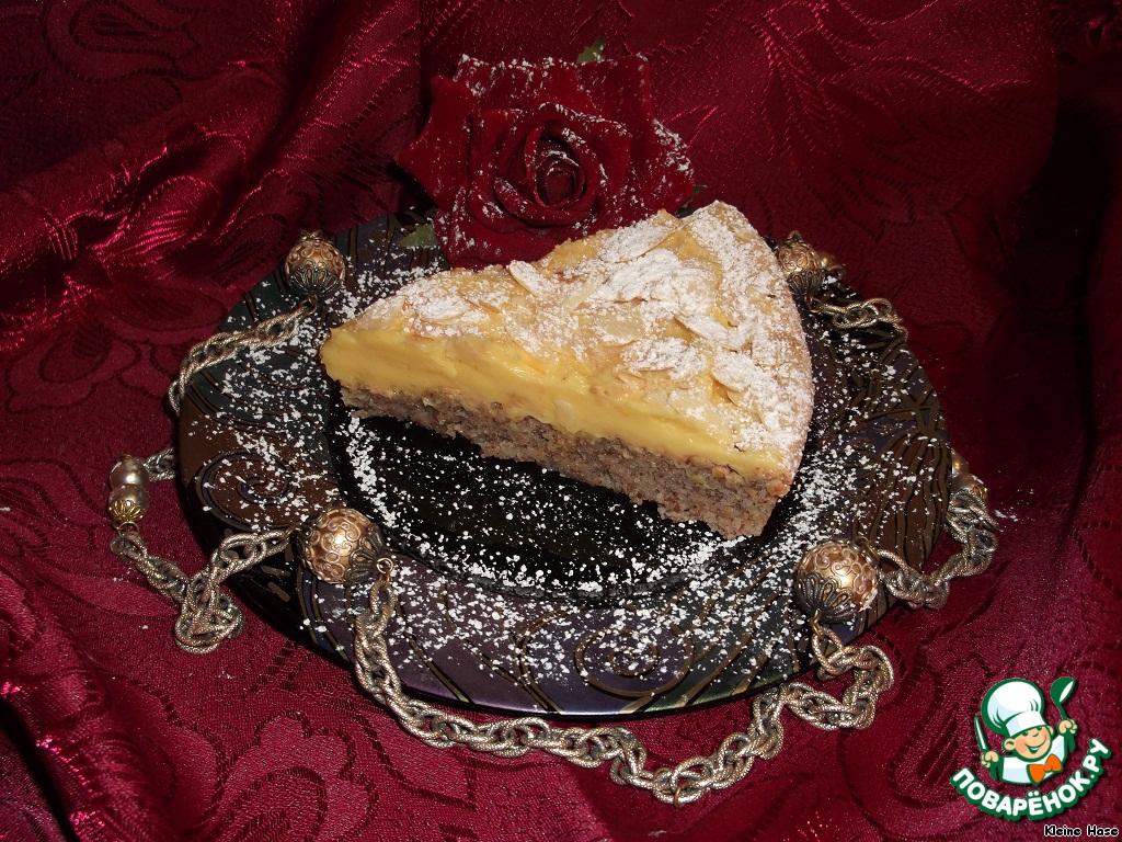 Swedish almond cake